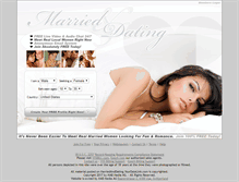 Tablet Screenshot of marriedanddating.yourdatelink.com